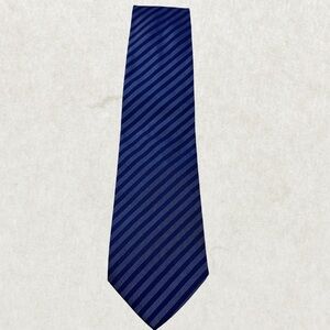 Vintage YSL Yves Saint Laurent 100% Silk Striped Tie, 54” x 3.5”